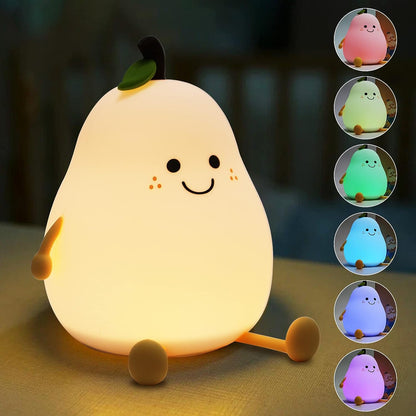 Adorable Pear Night Light