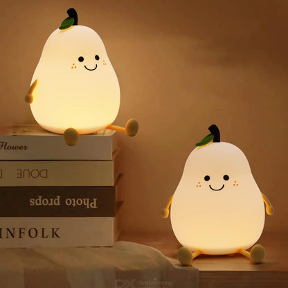 Adorable Pear Night Light