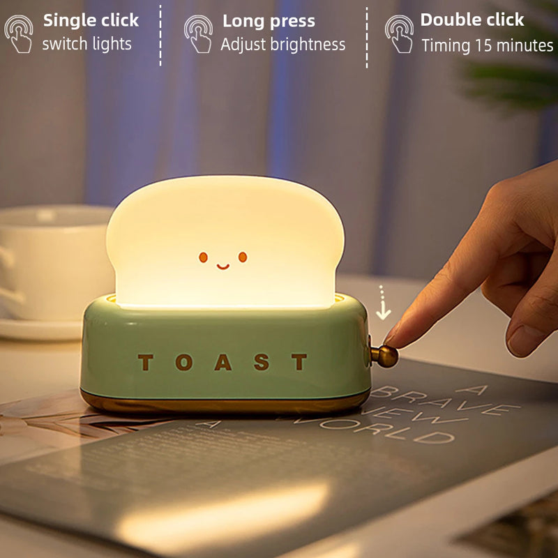 Toast Silicone Night Light